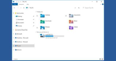 Microsoft обновляет системные значки Windows 10 в проводнике